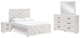 Homestyle Furniture - Ashley Furniture - Cayboni Queen Panel Bed, Dresser, Mirror and Nightstand - Queen Panel Bed, Dresser, Mirror and Nightstand - B3788B8