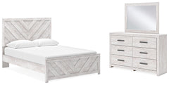 Homestyle Furniture - Ashley Furniture - Cayboni Queen Panel Bed, Dresser and Mirror - Queen Panel Bed, Dresser and Mirror - B3788B5