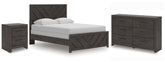 Homestyle Furniture - Ashley Furniture - Prendonea Queen Panel Bed, Dresser and Nightstand - Queen Panel Bed, Dresser and Nightstand - B3789B9