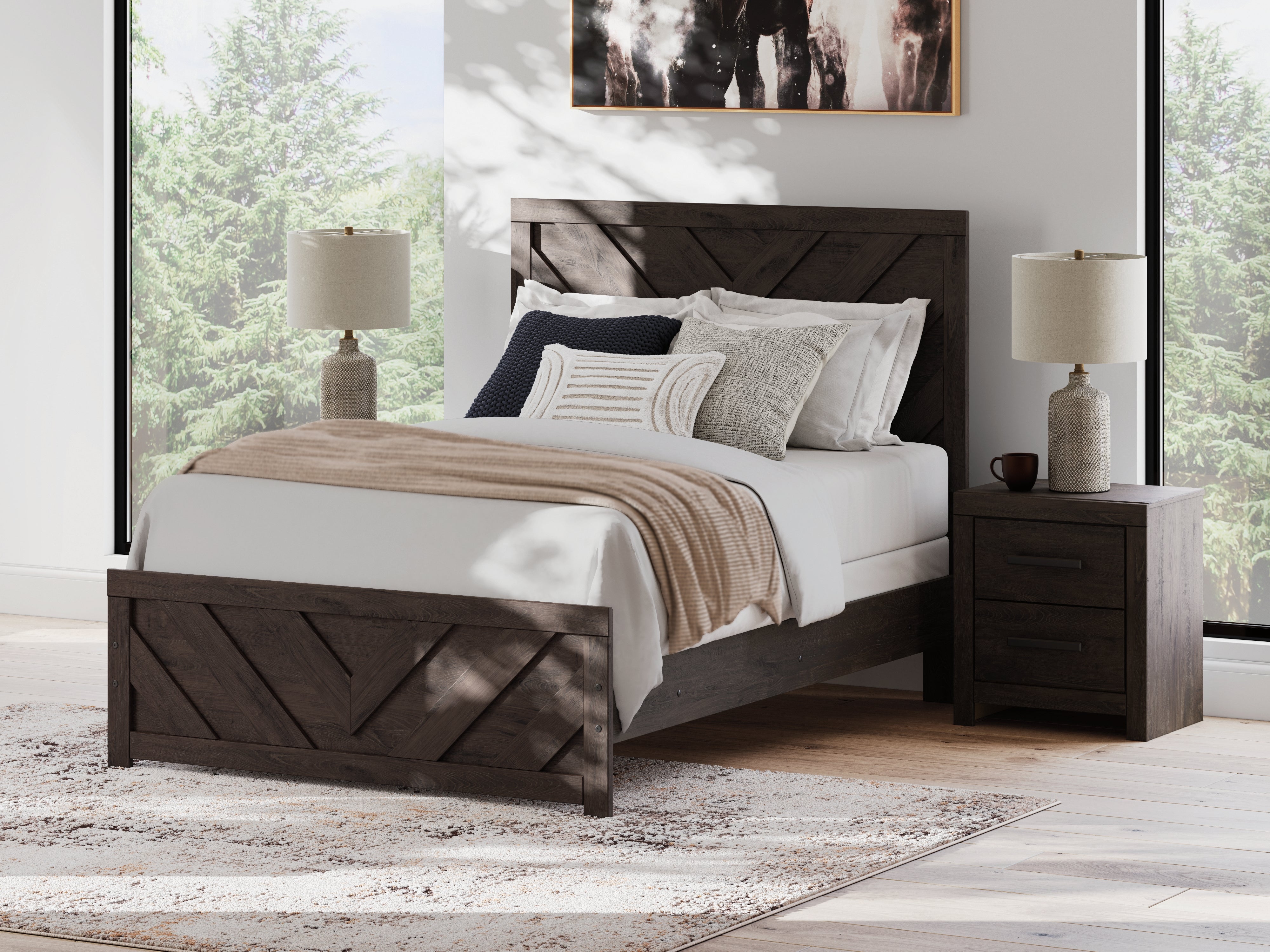 Homestyle Furniture - Ashley Furniture - Prendonea Full Panel Bed - Full Panel Bed - B3789B3