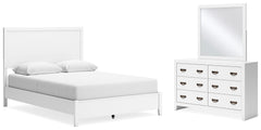 Homestyle Furniture - Ashley Furniture - Binterglen Queen Panel Bed, Dresser and Mirror - Queen Panel Bed, Dresser and Mirror - B427B7