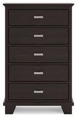 Covetown Full Panel Bed, Chest and Nightstand