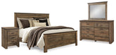 Homestyle Furniture - Ashley Furniture - Trinell Queen Panel Bed, Dresser, Mirror and Nightstand - Queen Panel Bed, Dresser, Mirror and Nightstand - B446B88