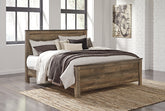 Homestyle Furniture - Ashley Furniture - Trinell King Panel Bed - King Panel Bed - B446B23