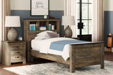 Homestyle Furniture - Ashley Furniture - Trinell Twin Bookcase Bed - Twin Bookcase Bed - B446B21