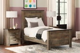 Homestyle Furniture - Ashley Furniture - Trinell Twin Panel Bed - Twin Panel Bed - B446B2