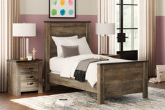 Homestyle Furniture - Ashley Furniture - Trinell Twin Panel Bed - Twin Panel Bed - B446B2