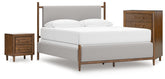 Homestyle Furniture - Ashley Furniture - Lyncott King Upholstered Bed, Chest and Nightstand - King Upholstered Bed, Chest and Nightstand - B615B13