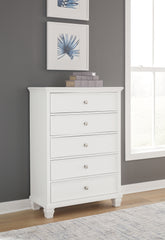 Homestyle Furniture - Ashley Furniture - Fortman Chest of Drawers - Five Drawer Chest - B680-46