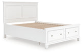 Homestyle Furniture - Ashley Furniture - Fortman Queen Panel Storage Bed - Queen Panel Storage Bed - B680B20