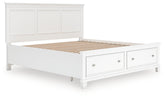Homestyle Furniture - Ashley Furniture - Fortman King Panel Storage Bed - King Panel Storage Bed - B680B22