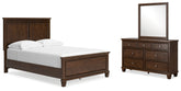 Homestyle Furniture - Ashley Furniture - Danabrin Full Panel Bed, Dresser and Mirror - Full Panel Bed, Dresser and Mirror - B685B9