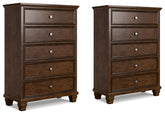 Homestyle Furniture - Ashley Furniture - Danabrin Set of 2 Chests - Set of 2 Chests - B685B28