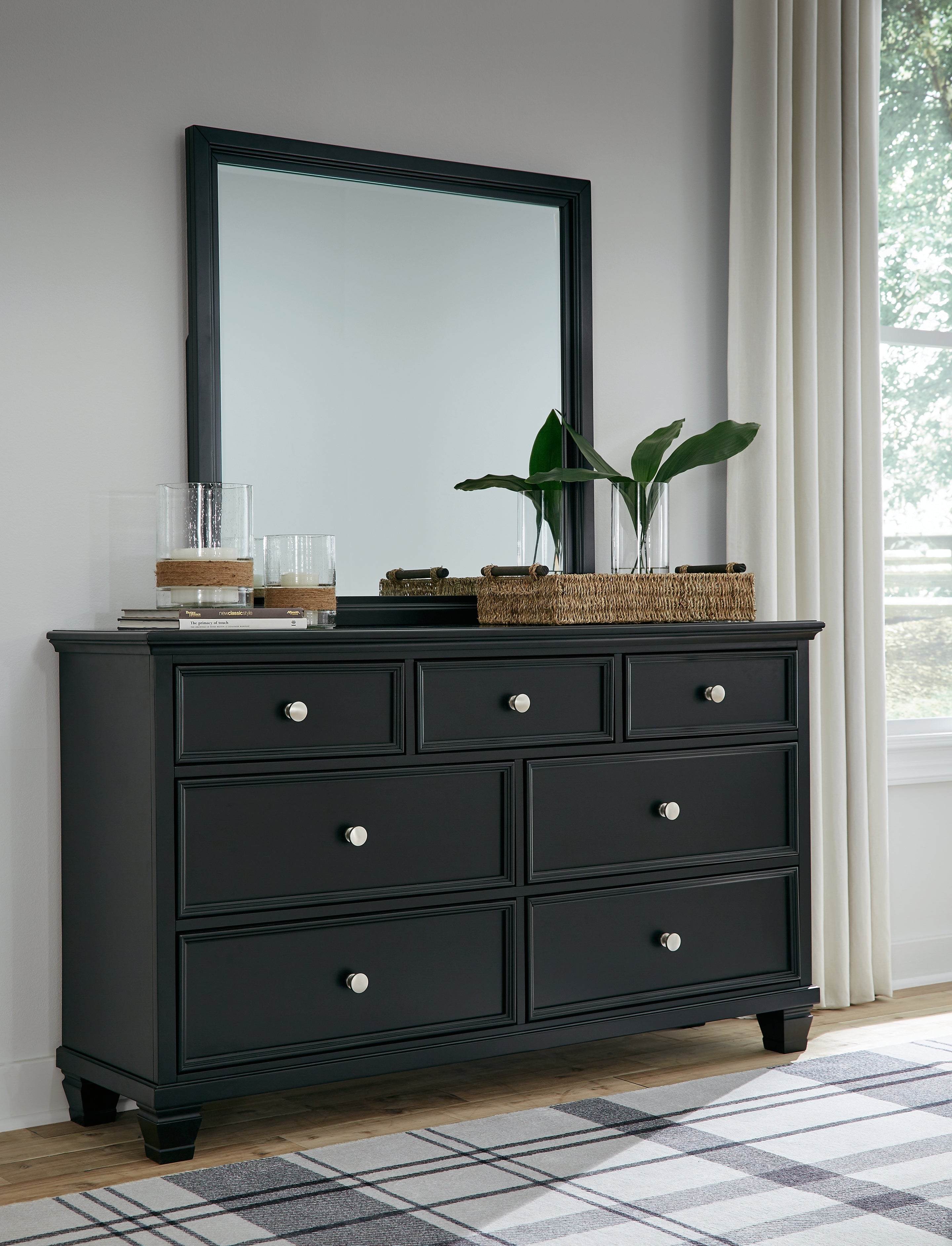 Homestyle Furniture - Ashley Furniture - Lanolee Dresser and Mirror - Dresser and Mirror - B687B1