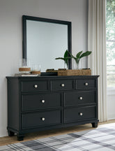 Homestyle Furniture - Ashley Furniture - Lanolee Dresser and Mirror - Dresser and Mirror - B687B1