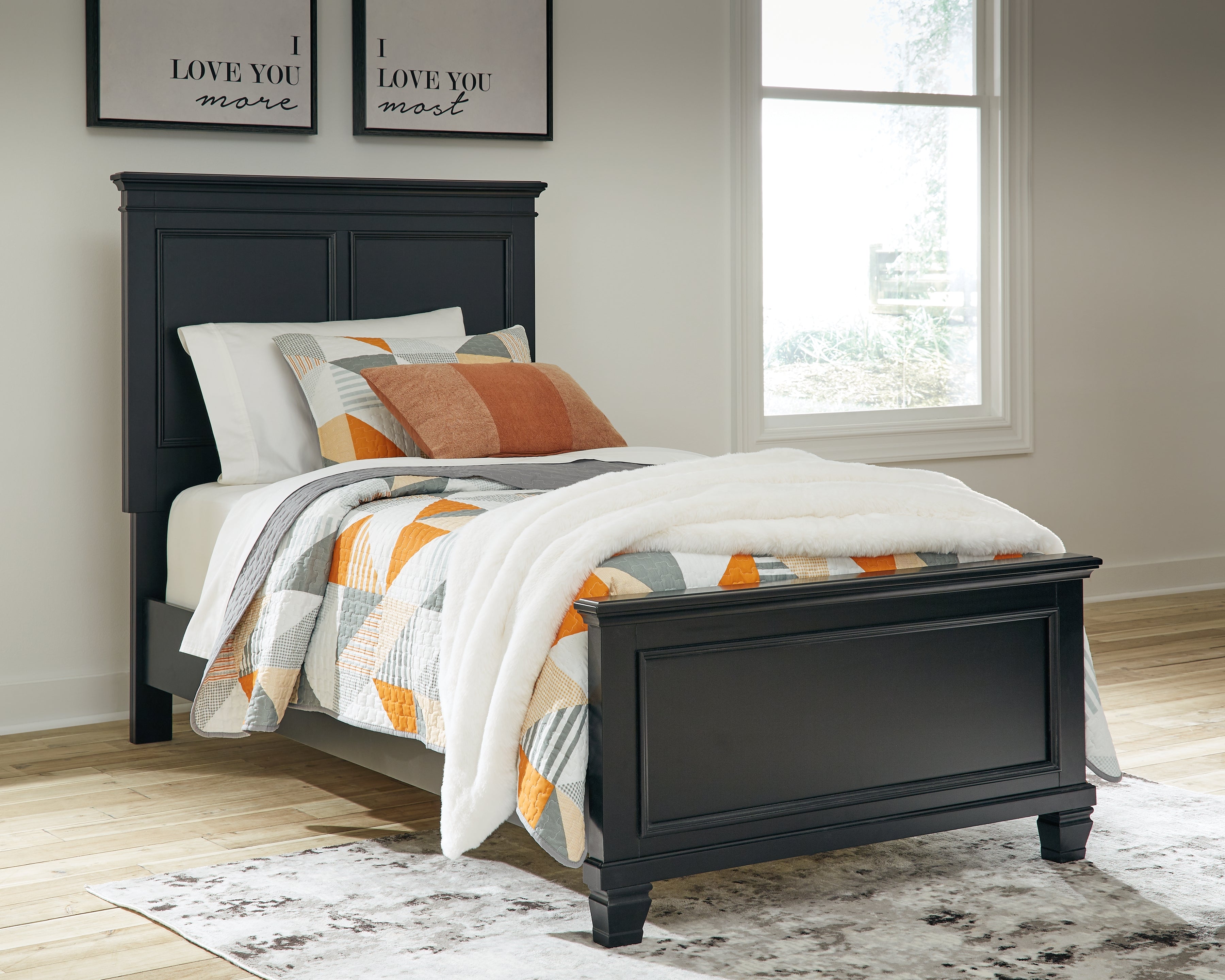 Homestyle Furniture - Ashley Furniture - Lanolee Twin Panel Bed - Twin Panel Bed - B687B2