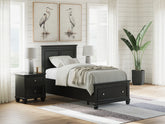 Homestyle Furniture - Ashley Furniture - Lanolee Twin Panel Storage Bed - Twin Panel Storage Bed - B687B21