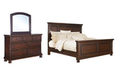 Homestyle Furniture - Ashley Furniture - Porter California King Panel Bed, Dresser and Mirror - California King Panel Bed, Dresser and Mirror - B697B35
