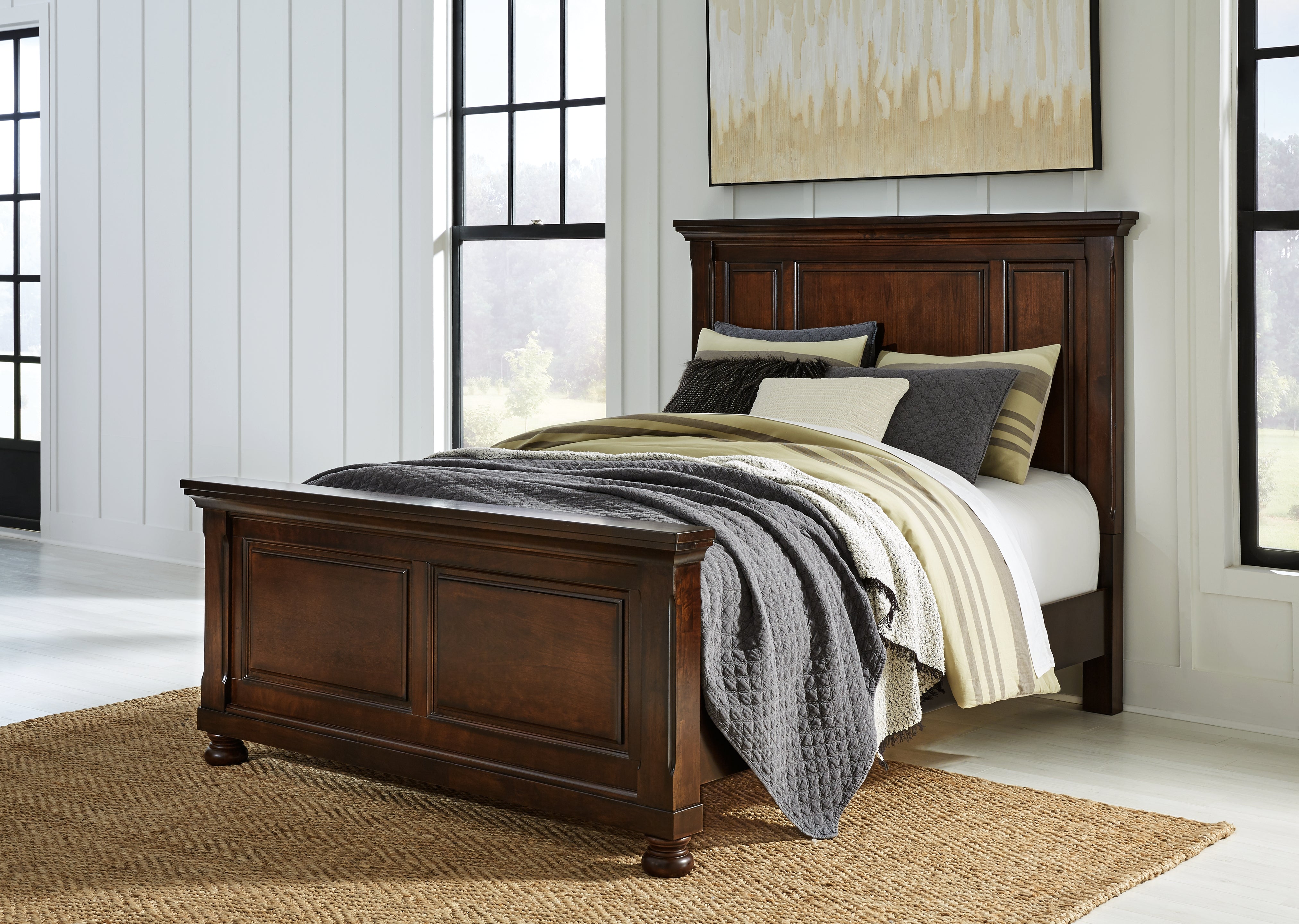 Homestyle Furniture - Ashley Furniture - Porter Queen Panel Bed - Queen Panel Bed - B697B2