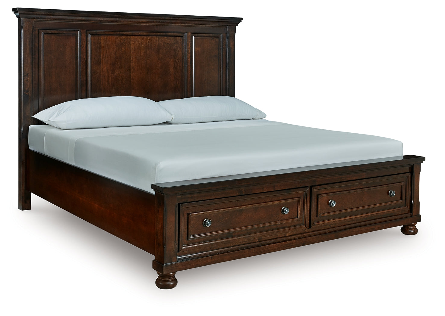 Homestyle Furniture - Ashley Furniture - Porter King Panel Storage Bed - King Panel Storage Bed - B697B44