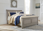 Homestyle Furniture - Ashley Furniture - Lettner California King Sleigh Bed - California King Sleigh Bed - B733B36