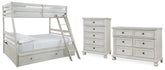 Homestyle Furniture - Ashley Furniture - Robbinsdale Twin over Full Bunk Bed, Dresser and Chest - Twin over Full Bunk Bed, Dresser and Chest - B742B32