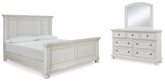Homestyle Furniture - Ashley Furniture - Robbinsdale Queen Panel Bed, Dresser and Mirror - Queen Panel Bed, Dresser and Mirror - B742B4