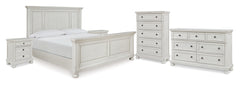 Homestyle Furniture - Ashley Furniture - Robbinsdale Queen Panel Bed, Dresser, Chest and 2 Nightstands - Queen Panel Bed, Dresser, Chest and 2 Nightstands - B742B35
