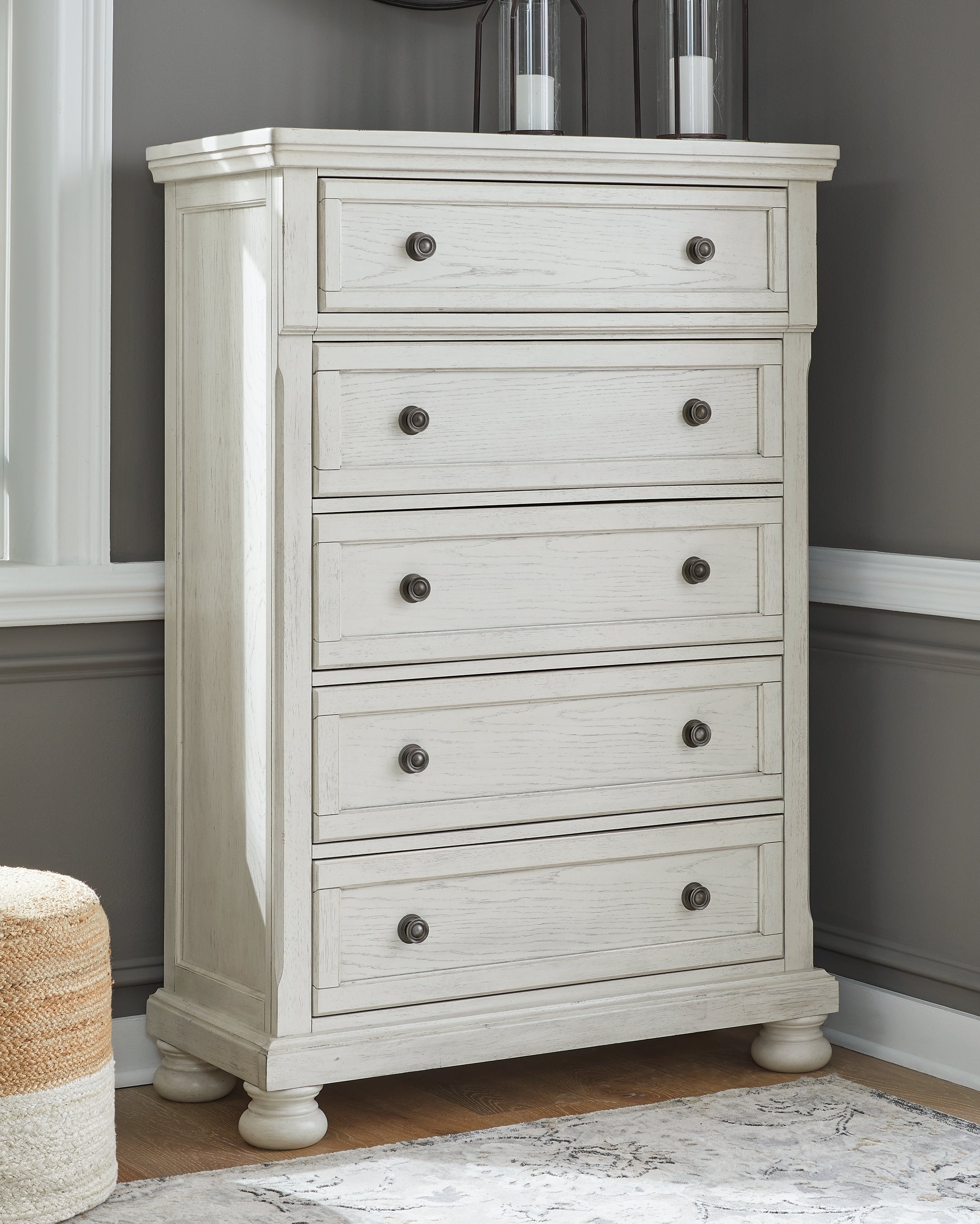 Homestyle Furniture - Ashley Furniture - Robbinsdale Chest of Drawers - Five Drawer Chest - B742-46