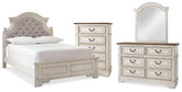 Homestyle Furniture - Ashley Furniture - Realyn Full Panel Bed, Dresser, Mirror and Chest - Full Panel Bed, Dresser, Mirror and Chest - B743B80