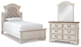 Homestyle Furniture - Ashley Furniture - Realyn Twin Bed, Dresser and Mirror - Twin Bed, Dresser and Mirror - B743B16