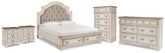 Homestyle Furniture - Ashley Furniture - Realyn King Storage Bed, Dresser, Chest and 2 Nightstands - King Storage Bed, Dresser, Chest and 2 Nightstands - B743B69