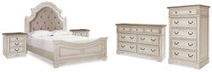 Homestyle Furniture - Ashley Furniture - Realyn Queen Panel Bed, Dresser, Chest and 2 Nightstands - Queen Panel Bed, Dresser, Chest and 2 Nightstands - B743B45