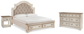 Homestyle Furniture - Ashley Furniture - Realyn King Storage Bed, Dresser and Nightstand - King Storage Bed, Dresser and Nightstand - B743B62