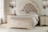 Homestyle Furniture - Ashley Furniture - Realyn Queen Upholstered Panel Bed - Queen Upholstered Panel Bed - B743B2