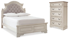 Homestyle Furniture - Ashley Furniture - Realyn Full Panel Bed and Chest - Full Panel Bed and Chest - B743B42