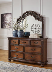 Homestyle Furniture - Ashley Furniture - Lavinton Dresser and Mirror - Dresser and Mirror - B764B1