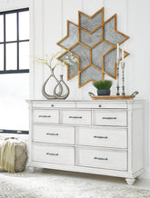 Homestyle Furniture - Ashley Furniture - Kanwyn Dresser - Dresser - B777-31