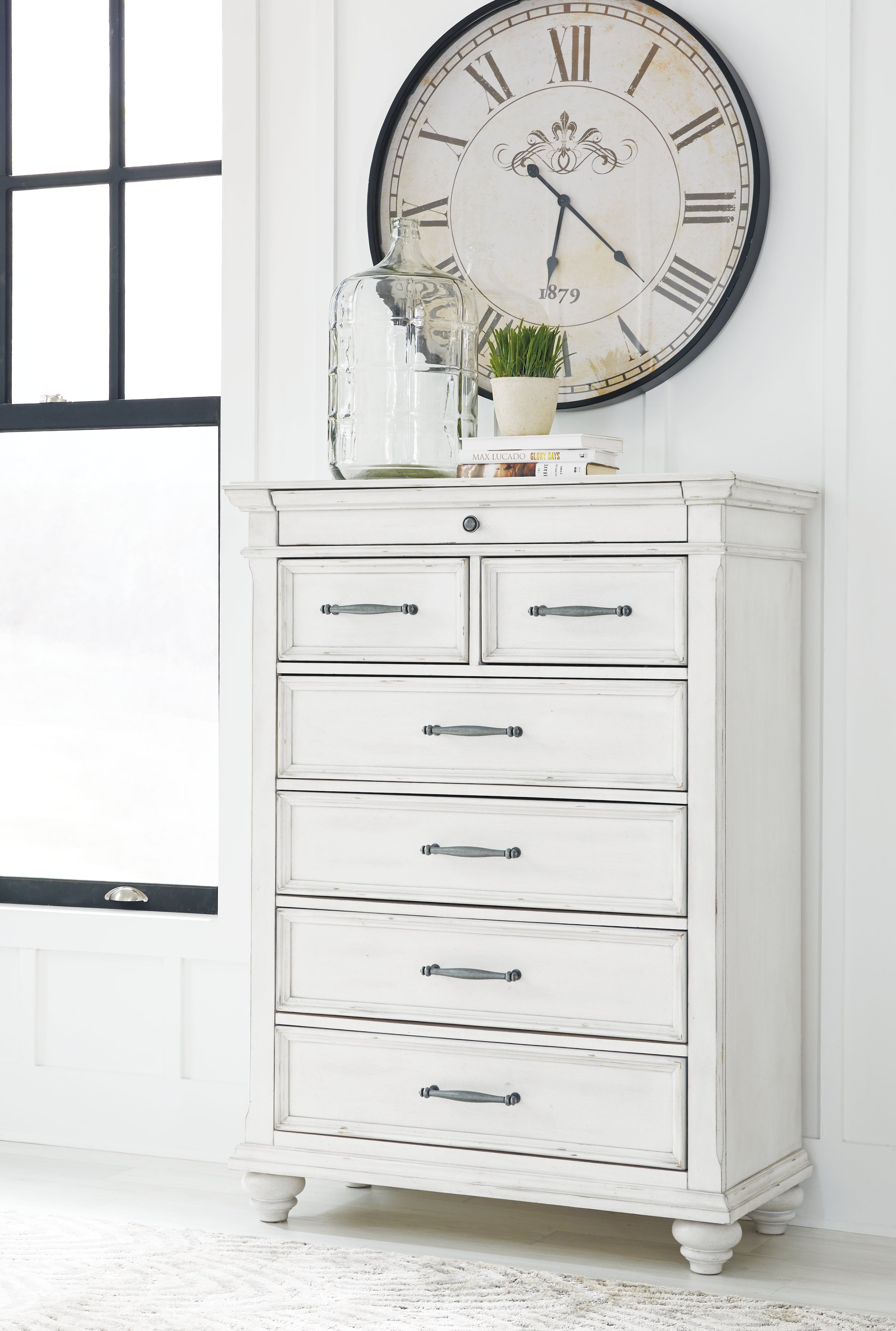 Homestyle Furniture - Ashley Furniture - Kanwyn Chest of Drawers - Chest - B777-46