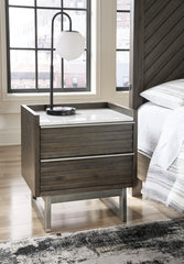 Homestyle Furniture - Ashley Furniture - Arkenton Nightstand - Two Drawer Night Stand - B786-92