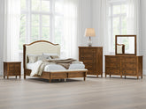 Homestyle Furniture - Ashley Furniture - Sturlayne Queen Upholstered Panel Bed - Queen Upholstered Panel Bed - B787B2