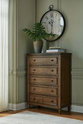 Homestyle Furniture - Ashley Furniture - Sturlayne Chest of Drawers - Five Drawer Chest - B787-46