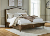 Homestyle Furniture - Ashley Furniture - Sturlayne California King Upholstered Panel Bed - California King Upholstered Panel Bed - B787B5