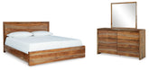 Homestyle Furniture - Ashley Furniture - Dressonni California King Panel Bed, Dresser and Mirror - California King Panel Bed, Dresser and Mirror - B790B7