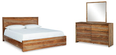 Homestyle Furniture - Ashley Furniture - Dressonni King Panel Bed, Dresser and Mirror - King Panel Bed, Dresser and Mirror - B790B6
