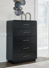 Homestyle Furniture - Ashley Furniture - Rowanbeck Chest of Drawers - Five Drawer Chest - B821-46