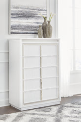 Homestyle Furniture - Ashley Furniture - Chalanna Chest of Drawers - Five Drawer Chest - B822-46
