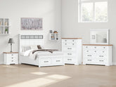 Homestyle Furniture - Ashley Furniture - Ashbryn Queen Panel Storage Bed - Queen Panel Storage Bed - B844B2