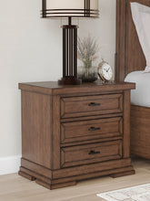 Homestyle Furniture - Ashley Furniture - Taffenbrook Nightstand - Three Drawer Night Stand - B849-93