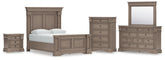 Homestyle Furniture - Ashley Furniture - Blairhurst Queen Panel Bed, Dresser, Mirror, Chest and Nightstand - Queen Panel Bed, Dresser, Mirror, Chest and Nightstand - B916B8